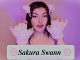 Webcam ass show SakuraSwann